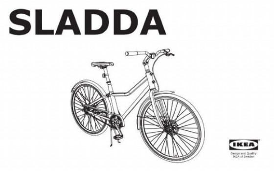 Ikea lancia Sladda, la bici leggera, senza catena e componibile