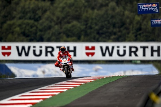 Michele Pirro in azione al Red Bull Ring