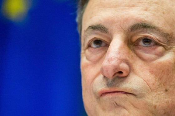 Il governatore centrale Mario Draghi