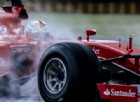 Primo test e primo incidente per Vettel: qualche livido e Ferrari distrutta