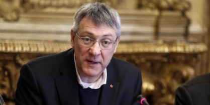 Il Segretario della CGIL, Maurizio Landini