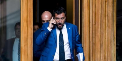 Il leader della Lega, Matteo Salvini