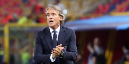Roberto Mancini, tecnico della nazionale di calcio italiana