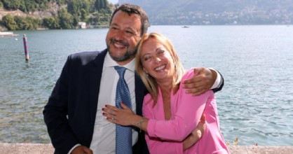 Matteo Salvini e Giorgia Meloni
