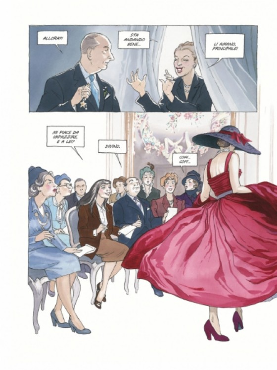 La ragazza indossava Dior