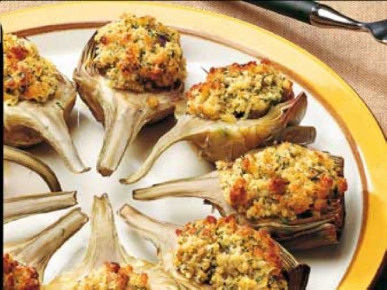 Carciofi ripieni al forno