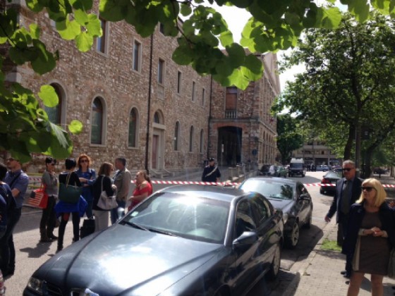 Evacuato il Tribunale di Udine