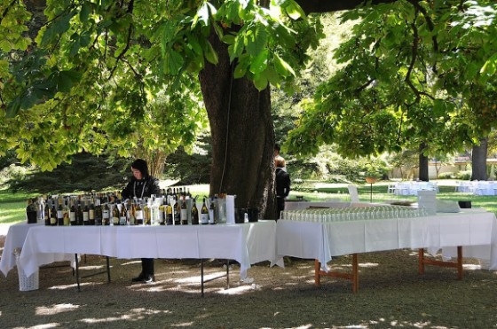 Si stappano i vini del Roero per la degustazione en plein air