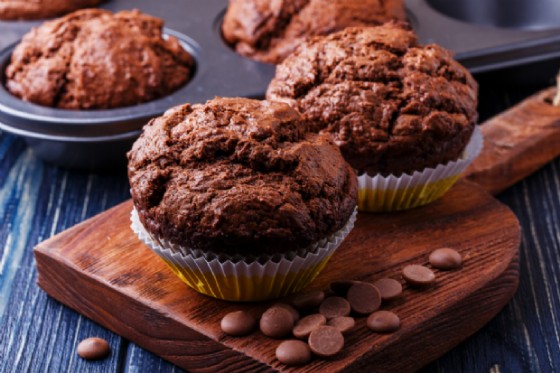Muffin con uova di pasqua