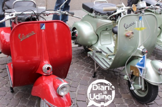 Udine invasa dalle Vespa