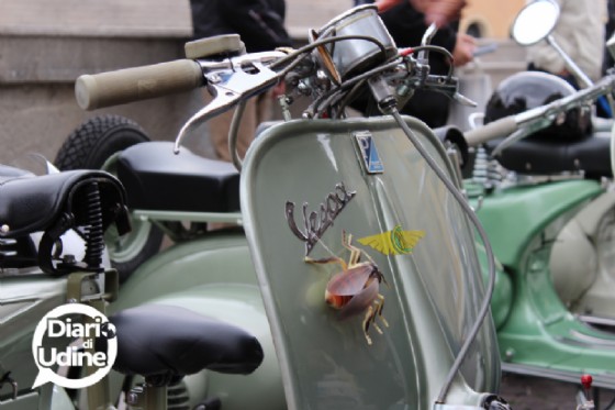 Udine invasa dalle Vespa