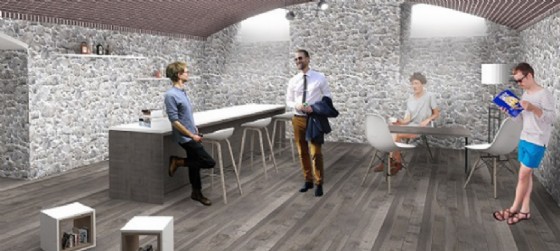 Il rendering dell'ex caserma Filzi di Palmanova