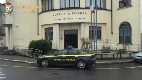 Il comando provinciale della Guardia di Finanza di Vercelli