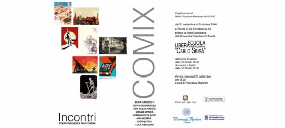Comix: illustrazioni in mostra a Trieste