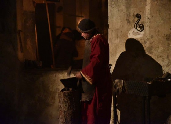 Scena della rappresentazione teatrale