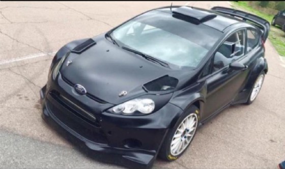 La Ford Fiesta WRC di Pinzano-Zegna