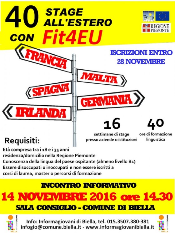 La locandina di Fit4EU