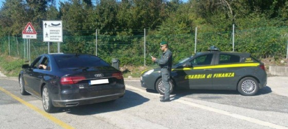 Guardia di finanza a Gorizia