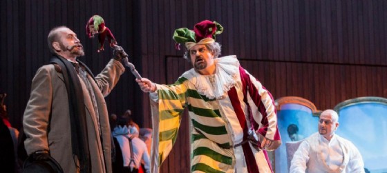 Una scena dal "Rigoletto"