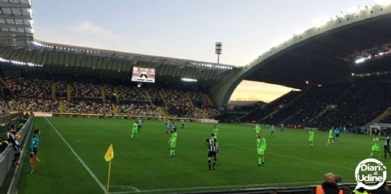 L'Udinese vince al Friuli (© Diario di Udine) L'Udinese vince al Friuli (© Diario di Udine)