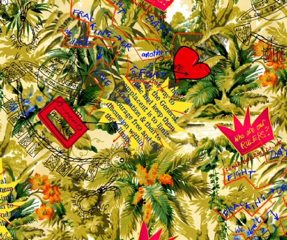 Vivienne Westwood a Shangai per Get a Life, Rainforest Print