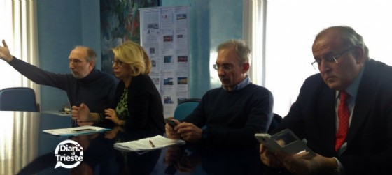 Riccardo Riccardi, Sandra Savino, Roberto Novelli e Rodolfo Ziberna