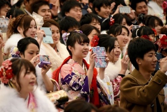A day that involves formal ceremonies to mark Japan's national Coming of Age day often ends in drinking for the country's 20-year-olds