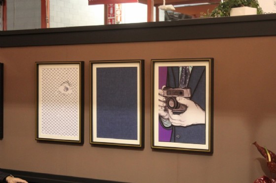 Segno, disegno e gesto, il concept della nuova collezione Barberis Canonico all'interno dello stand