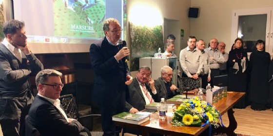 Il vicepresidente della Regione Sergio Bolzonello alla presentazione del volume sulla storia di Marsure