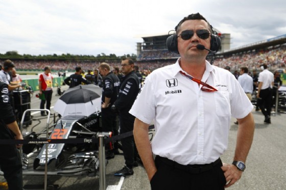 Il team principal della McLaren Eric Boullier