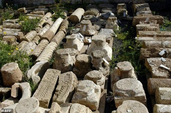 In Algiers archaeologists have discovered coins, weapons, a public building paved with 5th century mosaics and a large 7th century Byzantine necropolis containing several dozen graves