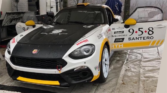 La 124 Abarth Rally di Andrea Minchella