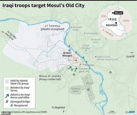The battle for Mosul