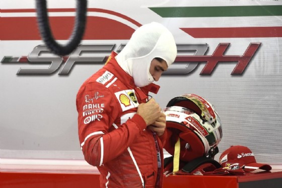 Il collaudatore Giovinazzi, oggi secondo al debutto con la nuova Rossa