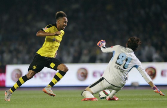 Pierre Emerick Aubameyang, attaccante del Borussia Dortmund e della nazionale del Gabon