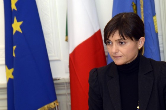 La presidente Serracchiani