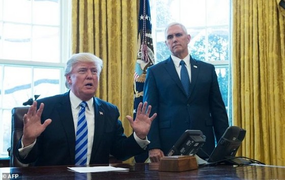 Pence and his staff have worked hard not to eclipse Trump or show any hint of difference with him, with one senior aide saying «the vice president's role, other than being the president of the Senate, is 100 percent defined by the president»