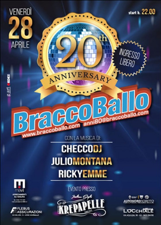 BraccoBallo Show: fuochi d’artificio per i primi 20 anni!