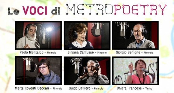 Le voci che leggeranno le poesie in metropolitana