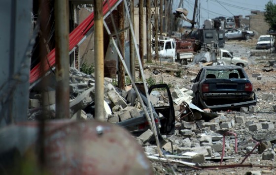 The narrow streets of Mosul make it hard for the Iraqi forces to take on the IS jihadists
