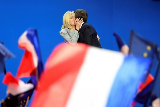 Brigitte, 64, has known Emmanuel since the now president-elect was 15