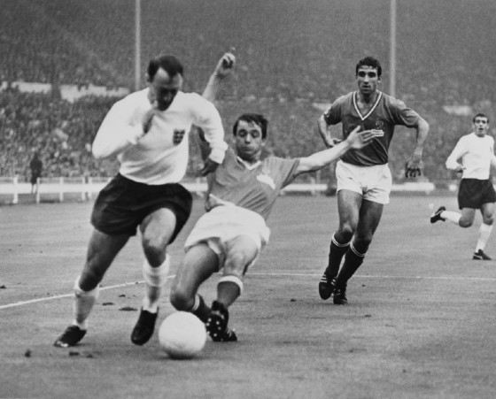 Spurs' home since 1899, White Hart Lane has been graced by such club greats as Jimmy Greaves (L), Danny Blanchflower, Steve Perryman, Glenn Hoddle and Paul Gascoigne