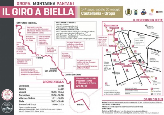 Piantina dell'evento