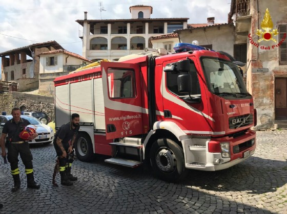L'arrivo dei soccorritori