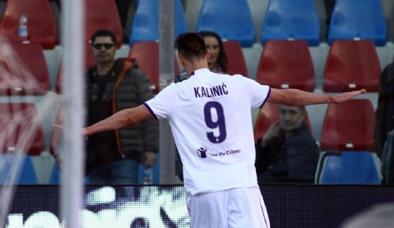 Nikola Kalinic, attaccante della Fiorentina e della nazionale croata