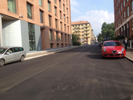 Il tratto di strada interessato dai lavori (© Diario di Biella) Il tratto di strada interessato dai lavori (© Diario di Biella)