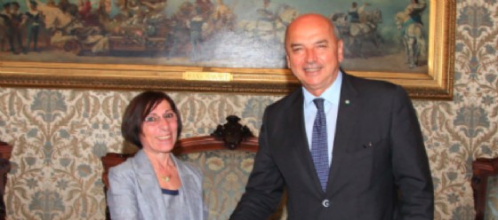 Il sindaco Roberto Dipiazza ha ricevuto la dottoressa Nicolina Cavallaro