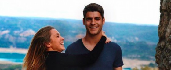 Alvaro Morata e Alice Campello
