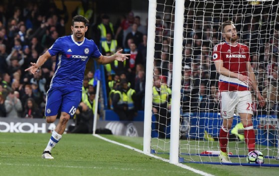 Chelsea: Conte scarica Diego Costa con un sms