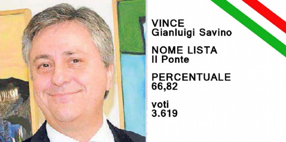 Gianluigi Savino si conferma sindaco di Cervignano (© Diario di Udine) Gianluigi Savino si conferma sindaco di Cervignano (© Diario di Udine)
